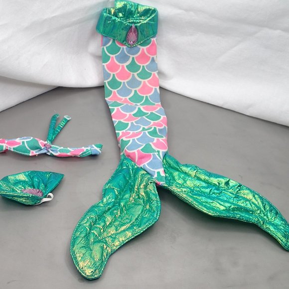 Vintage Rare 1990 Tyco Disney the Little Mermaid Singing Ariel Doll Outfit ONLY - Picture 9 of 12